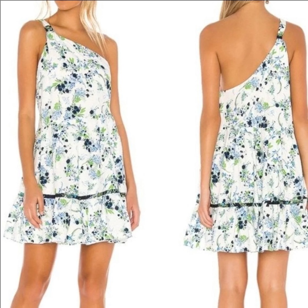 Free People All Mine Ivory Floral Dress